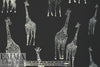 CA designer poly crepe woven - giraffe
