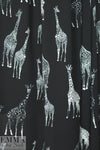 CA designer poly crepe woven - giraffe