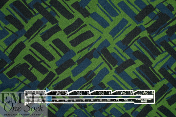 Italian 'inky dashes' viscose crepe 1.375 yd