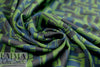 Italian 'inky dashes' viscose crepe 1.875 yd