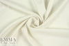 Italian dress weight viscose crepe - cream