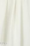 Italian dress weight viscose crepe - cream