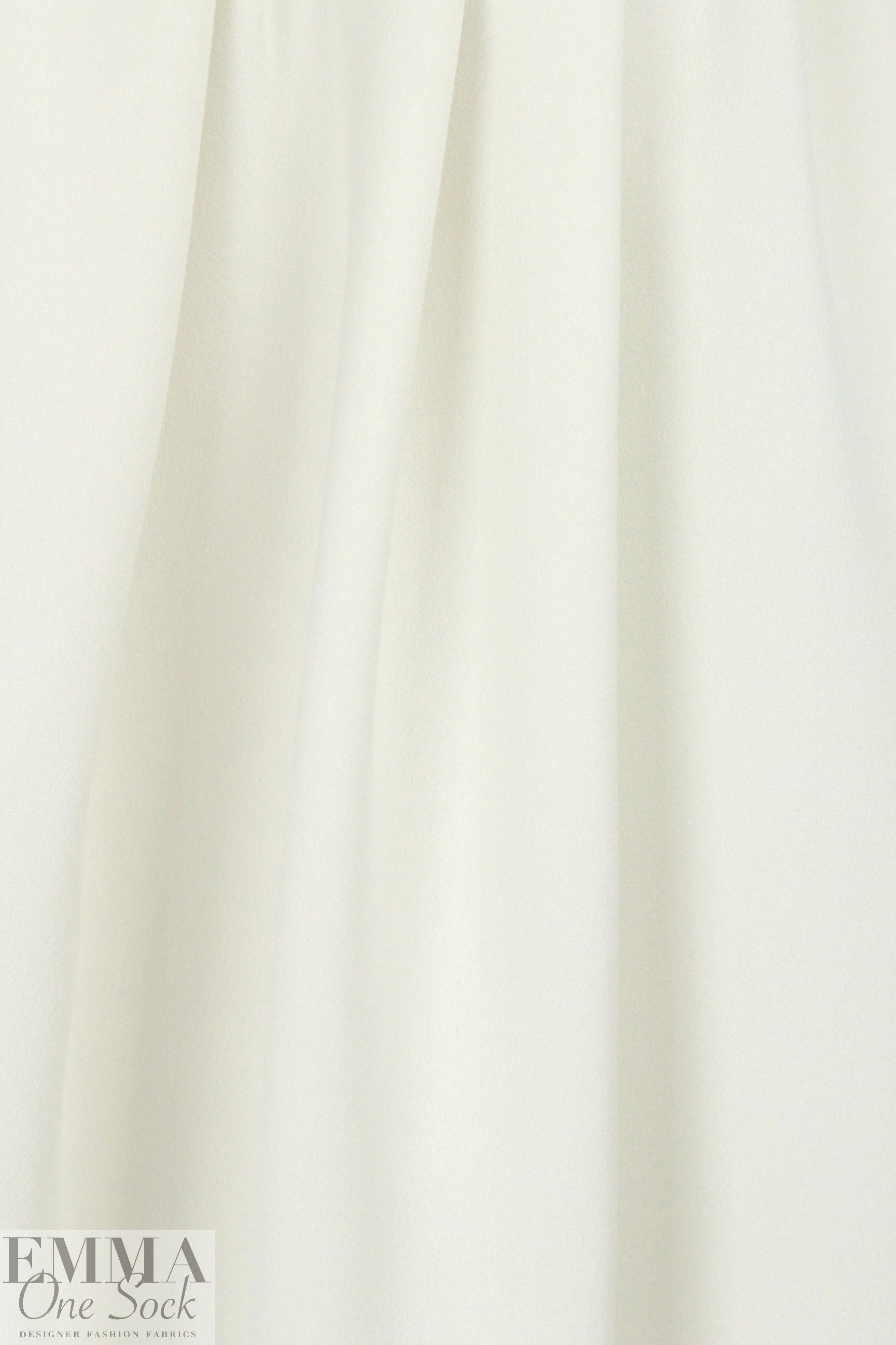 Italian dress weight viscose crepe - cream