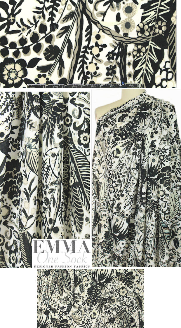 3.1 Phi11ip Lim stylized flowers viscose crepe