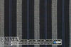 CA designer viscose crepe woven - yarn dyed stripe