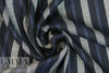 CA designer viscose crepe woven - yarn dyed stripe