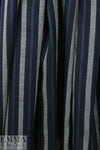 CA designer viscose crepe woven - yarn dyed stripe
