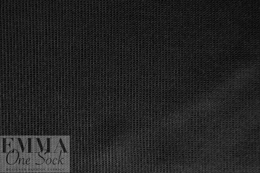 Italian dressy viscose doubleknit - black 2 yds