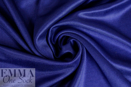 Italian dressy viscose doubleknit - electric blue 1 yard