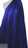 Italian dressy viscose doubleknit - electric blue 1 yard