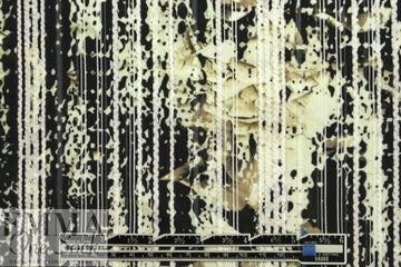 NY designer textured abstract overprinted jacquard