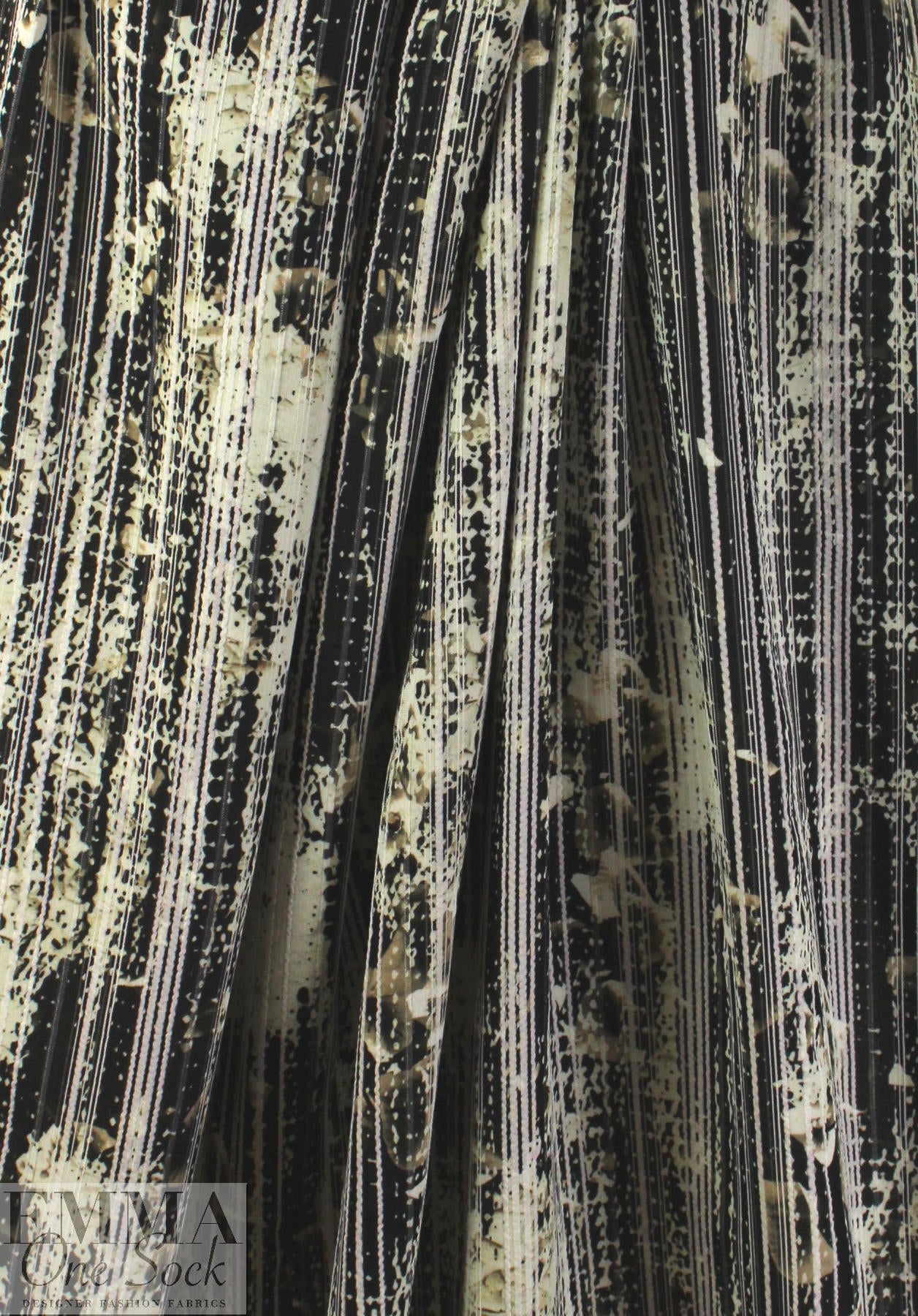 NY designer textured abstract overprinted jacquard