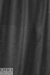 Italian viscose/cotton fleur de lis jacquard - black on black 2.25 yd