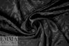NY designer viscose jacquard - black on black