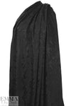 NY designer viscose jacquard - black on black