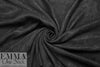 NY designer viscose jacquard - black on black paisley