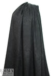 NY designer viscose jacquard - black on black paisley