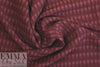 NY designer viscose jacquard weave - wine