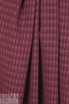 NY designer viscose jacquard weave - wine