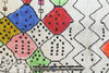 Italian domino dream printed viscose jacquard