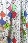 Italian domino dream printed viscose jacquard 1.5 yds