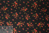 German red bouquet floral digital knit 1.5 yd