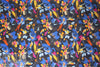 French painterly floral digital knit
