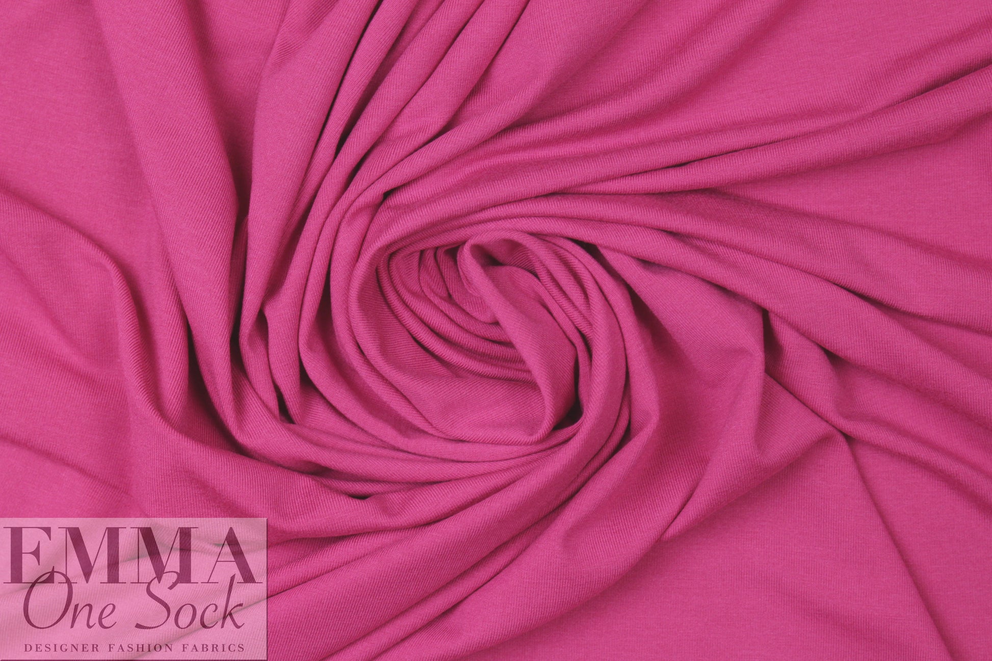 rosy pink Oeko-Tex viscose/spandex 4-way jersey  1.75 yd