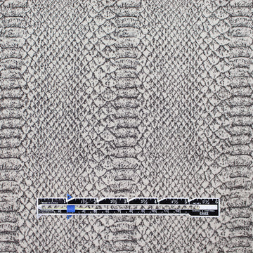 Italian snake motif lightweight viscose/spandex knit 2 yd