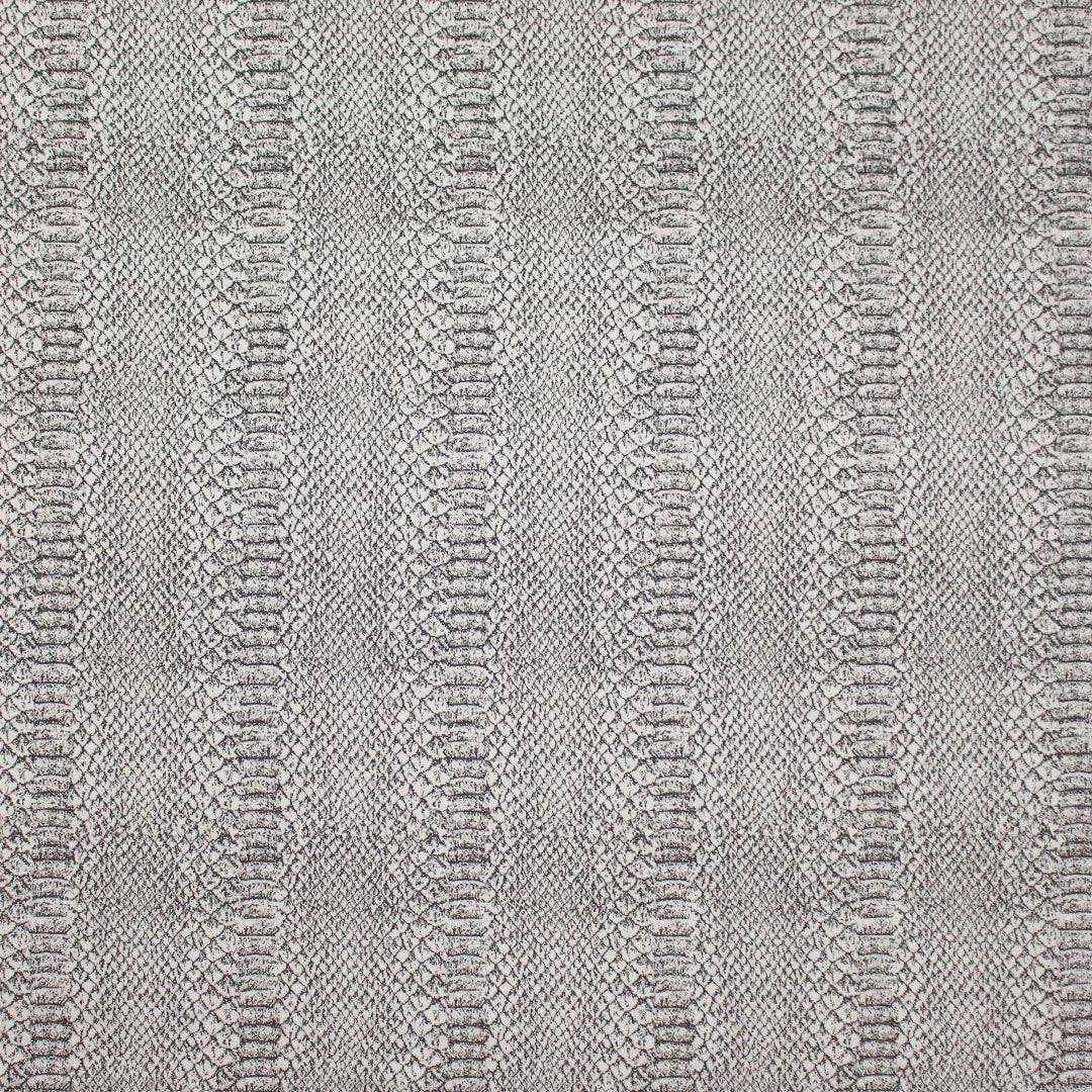 Italian snake motif lightweight viscose/spandex knit 2 yd