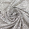 Italian snake motif lightweight viscose/spandex knit 2 yd