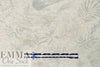 Karen K. 'quiet study' floral printed cotton knit - heather grey 1 yard