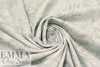 Karen K. 'quiet study' floral printed cotton knit - heather grey .875 yds