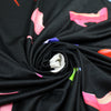 Italian 'painted pumps' viscose/spandex knit 1.75 yds