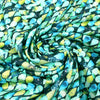 Italian 'rain drops' viscose/spandex knit 1.5 yds