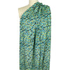 Italian 'rain drops' viscose/spandex knit 1.5 yds