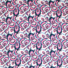 'marble flow' stretch viscose knit - indigo/denim/rose 1.5 yds