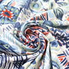 'blue collection' stretch viscose knit 1.75 yd