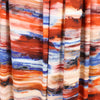 'horizons' stretch viscose knit - sunset/blue/persimmon 1.75 yd