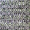 'diamondback scroll' viscose blend variegated knit - violet/loden 2.5 yds