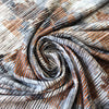 'cocoa mist' viscose blend variegated knit 2.25 yds