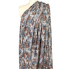 'cocoa mist' viscose blend variegated knit 2 yd