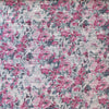 'fuchsia flowers' viscose blend variegated knit 1.5 yds