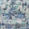 'chambray flowers' viscose blend variegated knit 2.25 yds