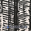 'edgy brushstrokes' stretch viscose knit - black/ecru 1.25 yds