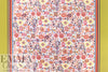 French 'Persian medallion' striped border viscose/lycra knit 1.25 yd