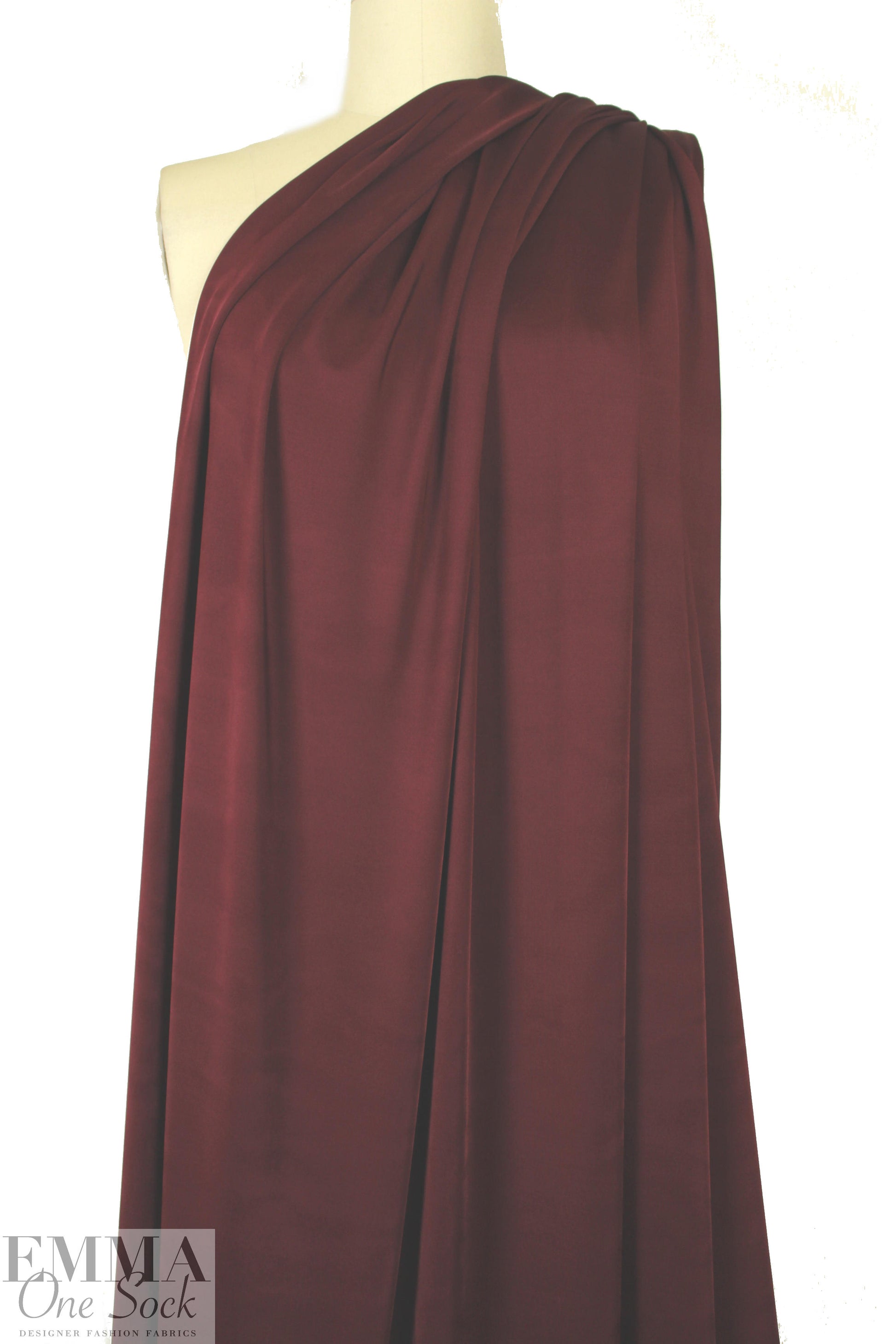 Italian substantial, dressy knit - burgundy