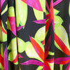 French 'beaming floral' drapey matte jersey