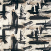 'edgy artist' viscose/linen woven