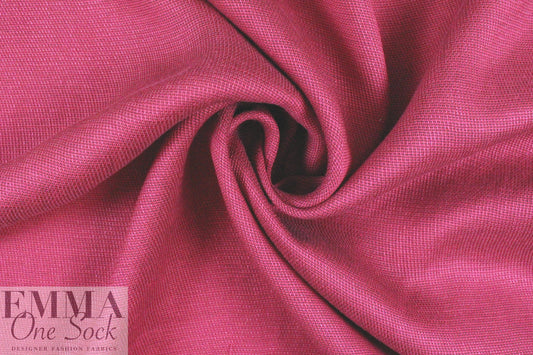 The0ry viscose double mesh - pink rose 2 yd